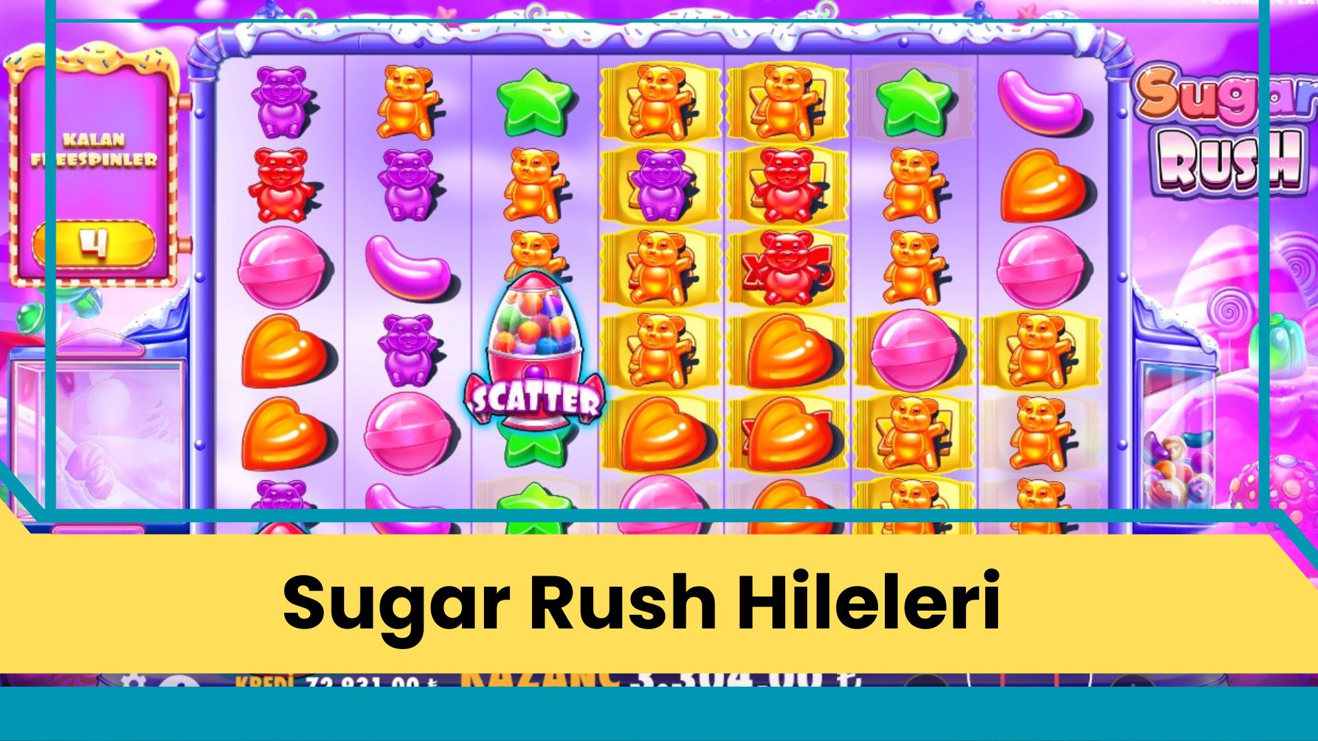 Sugar Rush Hileleri